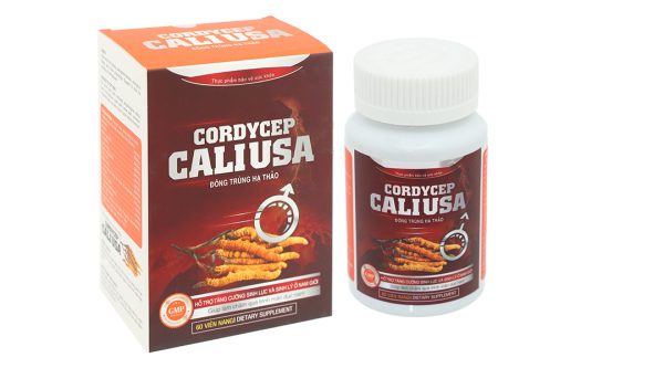 Đông trùng hạ thảo Cordycep Cali USA tăng cường sinh lực hộp 60 viên