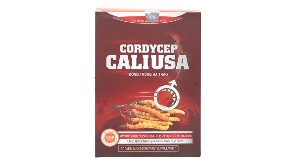 Đông trùng hạ thảo Cordycep Cali USA tăng cường sinh lực hộp 60 viên