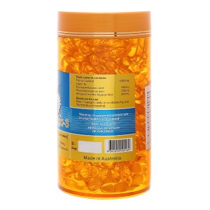 Dầu cá Costar Omega-3 hỗ trợ sức khỏe tim mạch, bổ mắt lọ 365 viên