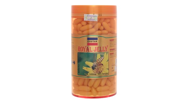 Sữa ong chúa Costar Royal Jelly giúp nâng cao sức đề kháng, làm đẹp da lọ 365 viên