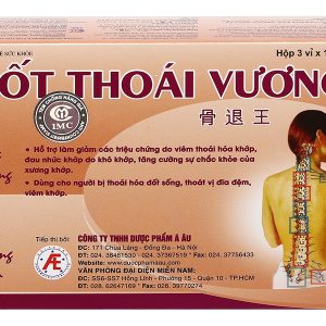 Cốt Thoái Vương hỗ trợ giảm thoái hóa đốt sống hộp 30 viên