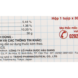 Kem bôi da Counterpain giảm đau trong các trường hợp đau cơ, bong gân tuýp 30g