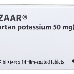 Cozaar 50mg trị tăng huyết áp, suy tim (2 vỉ x 14 viên)