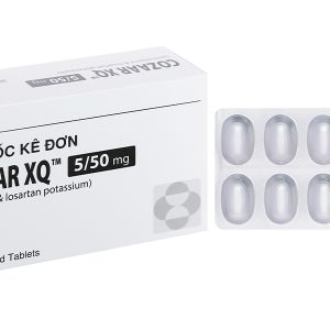 Cozaaz XQ 5/50mg trị tăng huyết áp vô căn (3 vỉ x 10 viên)