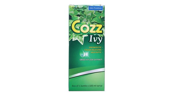Siro Cozz Ivy trị viêm đường hô hấp chai 100ml