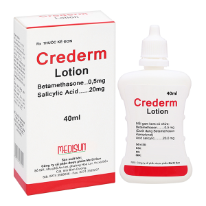 Crederm Lotion trị các bệnh ngoài da chai 40ml