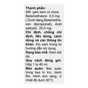 Crederm Lotion trị các bệnh ngoài da chai 40ml