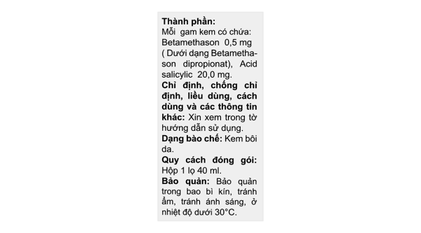 Crederm Lotion trị các bệnh ngoài da chai 40ml