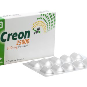 Creon 25000 bổ sung men tụy (2 vỉ x 10 viên)