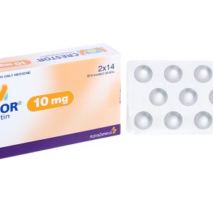 Crestor 10mg trị rối loạn mỡ máu (2 vỉ x 14 viên)