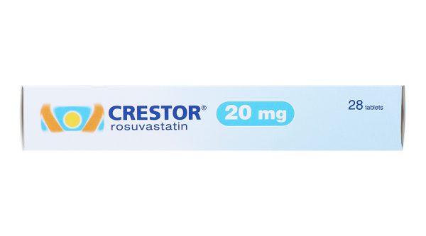 Crestor 20mg trị tăng cholesterol máu nguyên phát (2 vỉ x 14 viên)