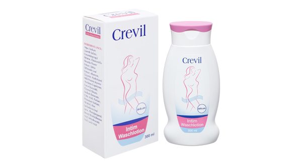 Dung dịch vệ sinh phụ nữ Crevil chống viêm, cân bằng pH chai 300ml