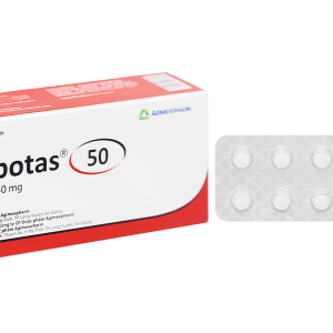 Crybotas 50 trị cơn đau cách hồi do bệnh động mạch chi dưới (3 vỉ x 10 viên)