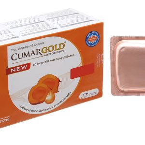 CumarGold New hỗ trợ giảm viêm loét dạ dày, tá tràng hộp 40 viên