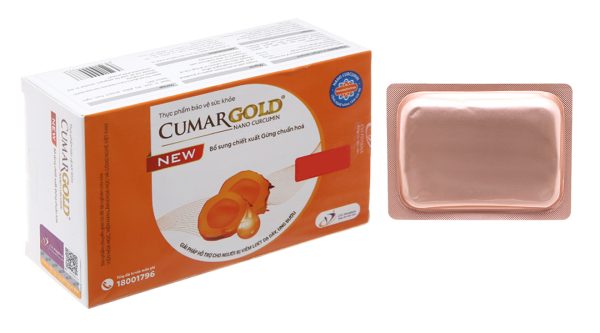 CumarGold New hỗ trợ giảm viêm loét dạ dày, tá tràng hộp 40 viên