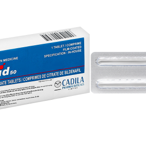 Cupid 50 trị các tình trạng rối loạn cương dương (1 vỉ x 1 viên)