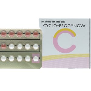 Cyclo - Progynova trị thiếu estrogen do mãn kinh (1 vỉ x 21 viên)