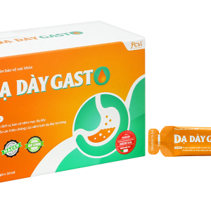 Hỗn dịch Dạ Dày Gasto hỗ trợ giảm acid dịch vị, bảo vệ niêm mạc dạ dày hộp 20 gói x 10ml