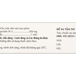 Dacolfort 500mg trị triệu chứng suy tĩnh mạch, mạch bạch huyết (3 vỉ x 10 viên)