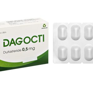 Dagocti 0.5mg trị phì đại tuyến tiền liệt lành tính (3 vỉ x 10 viên)