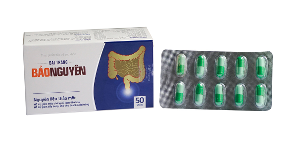Đại Tràng Bảo Nguyên hỗ trợ giảm rối loạn chức năng đại tràng hộp 50 viên
