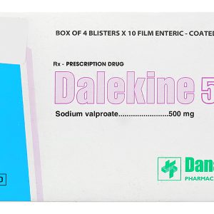 Dalekine 500 trị động kinh (4 vỉ x 10 viên)