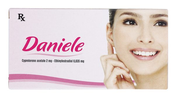 Daniele thuốc trị mụn, tránh thai hằng ngày (1 vỉ x 21 viên)