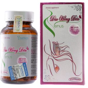 Đào Hồng Đơn Venus hỗ trợ tăng kích thước vòng một chai 60 viên