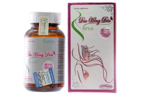 Đào Hồng Đơn Venus hỗ trợ tăng kích thước vòng một chai 60 viên