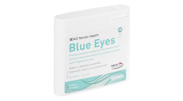 Dao Nordic Health Blue Eyes tăng cường chức năng võng mạc chai hộp 60 viên