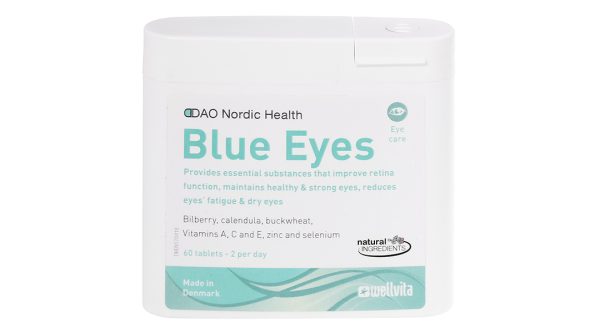 Dao Nordic Health Blue Eyes tăng cường chức năng võng mạc chai hộp 60 viên