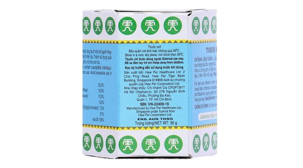 Dầu xoa Tiger Balm White lọ 30g