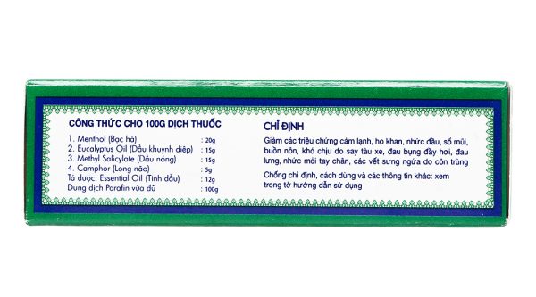 Dầu gió trắng hiệu cây búa chai 5ml