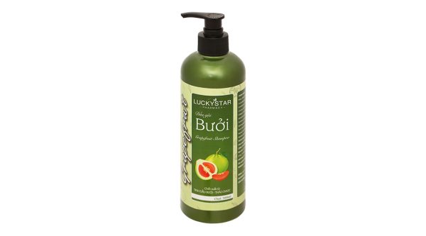 Dầu gội Bưởi Lucky Star giảm rụng tóc, sạch gàu chai 500ml