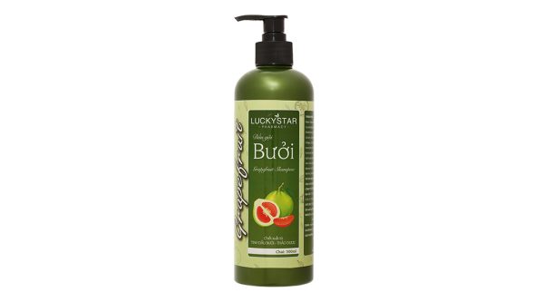 Dầu gội Bưởi Lucky Star giảm rụng tóc, sạch gàu chai 500ml