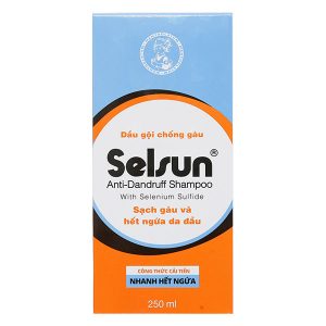 Dầu gội Selsun Anti Dandruff Shampoo chống gàu, nấm chai 250ml