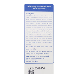 Dầu gội Dizigone Fuginex làm sạch gàu, giảm ngứa gãy rụng tóc tuýp 100ml