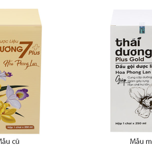Dầu Gội Dược Liệu Thái Dương 7 Plus hỗ trợ phục hồi tóc chai 250ml
