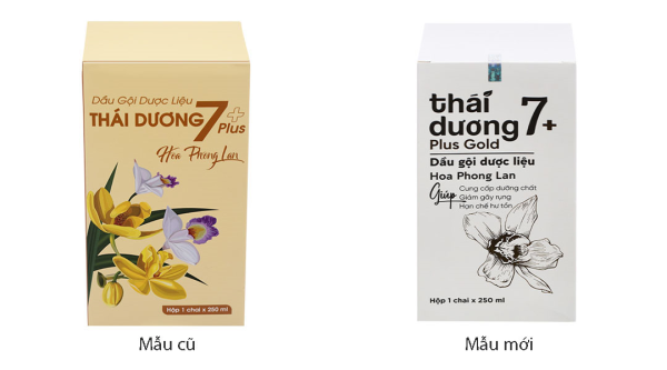 Dầu Gội Dược Liệu Thái Dương 7 Plus hỗ trợ phục hồi tóc chai 250ml