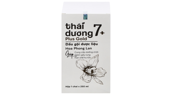 Dầu Gội Dược Liệu Thái Dương 7 Plus hỗ trợ phục hồi tóc chai 250ml