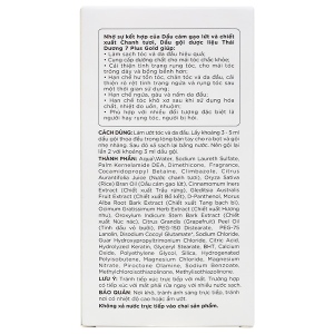 Dầu Gội Dược Liệu Thái Dương 7 Plus hỗ trợ phục hồi tóc chai 250ml