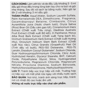 Dầu Gội Dược Liệu Thái Dương 7 Plus hỗ trợ phục hồi tóc chai 250ml