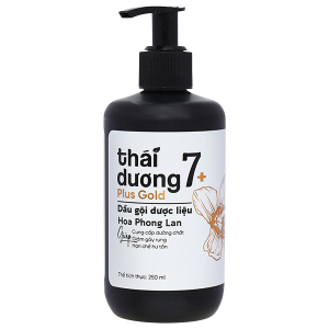 Dầu Gội Dược Liệu Thái Dương 7 Plus hỗ trợ phục hồi tóc chai 250ml
