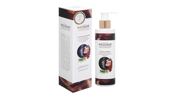 Dầu gội Welhair ngăn rụng tóc, phục hồi hư tổn chai 150g
