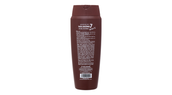 Dầu gội dược liệu Thái Dương 7 Gold sạch gàu, mềm mượt chai 200ml