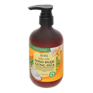 Dầu gội Thảo dược Gừng dừa Cocay Hoala sạch gàu, giảm gãy rụng chai 440g