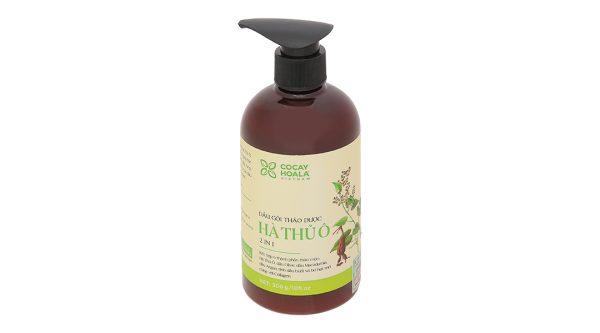 Dầu gội thảo dược Hà Thủ Ô 2 in 1 Cocay Hoala dưỡng tóc, giảm gãy rụng chai 300g