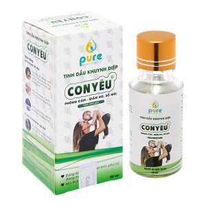 Tinh dầu khuynh diệp Con Yêu giữ ấm, giảm ho do cảm lạnh chai 20ml