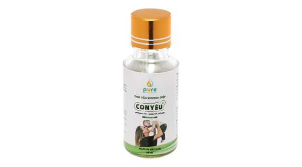 Tinh dầu khuynh diệp Con Yêu giữ ấm, giảm ho do cảm lạnh chai 20ml
