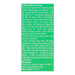 Dầu ngải diệp Meta giảm đau nhức cơ xương khớp chai 50ml